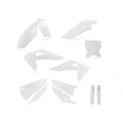 Σετ πλαστικά μοτοσυκλέτας ACERBIS για Husqvarna TC/FC 19-22, FX350/450 20-22, TX300i 20-22 White